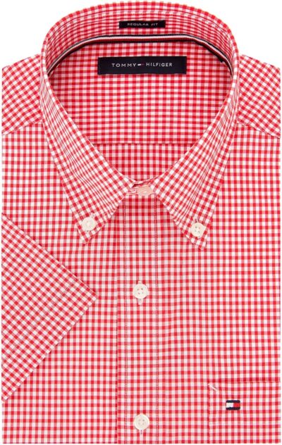 Tommy Hilfiger Men's Short Sleeve Button-down Shirt - Image 3