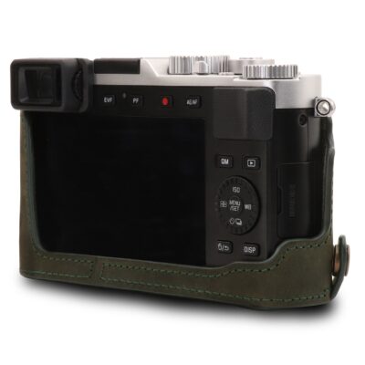 Fine Leather Camera Half Case & Strap Compatible with Leica D-Lux 7 - Image 2