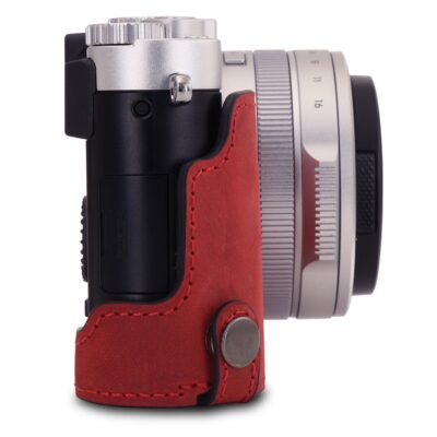 Fine Leather Camera Half Case & Strap Compatible with Leica D-Lux 7 - Image 4