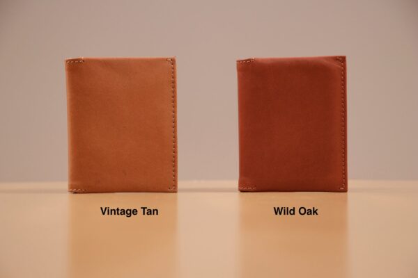 Personalised Business Card Case 2 Front Pockets and 2 Inner Pockets for Cards and Cash with RFID Protection - Image 4