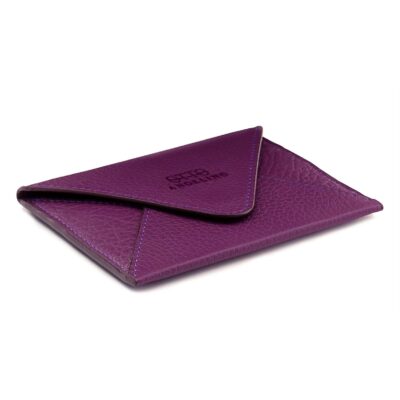 Top Grain Leather RFID Blocking Wallet - Slim Minimalist Clutch for Women - Image 5