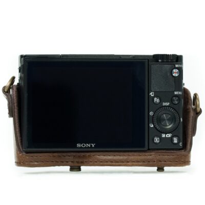 Sony RX100 VI/V Leather Camera Case - Handmade, Lightweight, Protective Cover - Image 4