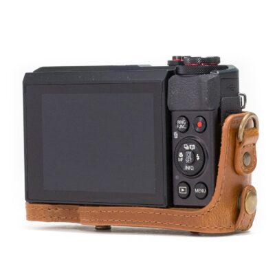 Canon PowerShot G7X Mark II Leather Camera Case - Ever Ready, Battery Access, Premium Fit - Image 2