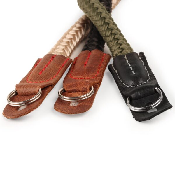 Wrist and Neck Strap for SLR, DSLR Cameras - Black / Brown / Green - Small / Medium / Large - Image 2