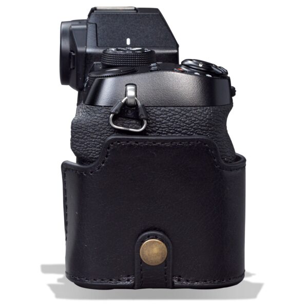 DSLR Hand Crafted Fujifilm X-S10 Half Camera Case, Compact High Quality Camera Bag, Vintage Style Leather Camera Cover Fujifilm XS10 - Image 6