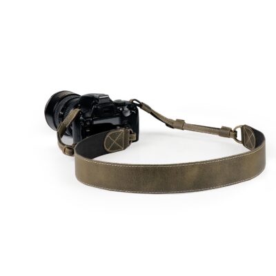 Personalized Leather Camera Strap - Custom Engraved DSLR Strap Gift for Photographers - Him & Her - Image 2