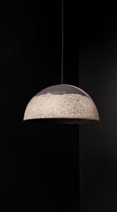 8/12/16/19" Dome Pendant Light,wabi sabi Pendant Light,Dining room light fixture,Modern chandelier,Ceiling light,Brown pendant lighting - Image 2