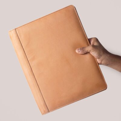 Personalisable Leather A4 Padfolio, Notepad Holder, Personalised Business Folder Padfolio, - Image 2