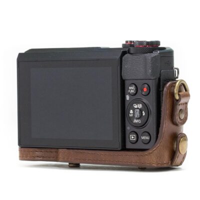 Canon PowerShot G7X Mark II Leather Camera Case - Ever Ready, Battery Access, Premium Fit - Image 5