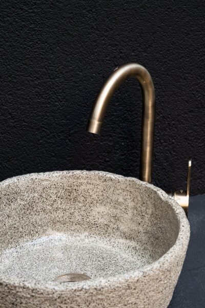 Wabi Sabi Handmade Ceramic Washbasin, Natural Textured Washbasin, Farmhouse Sink - Image 3