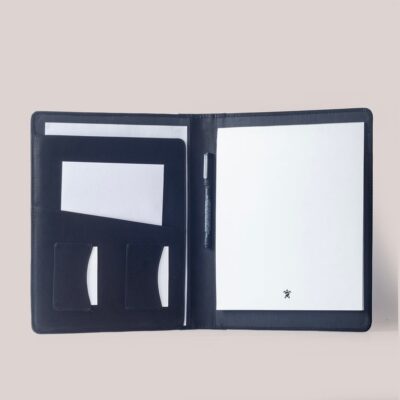 Personalisable Leather A4 Padfolio, Notepad Holder, Personalised Business Folder Padfolio,