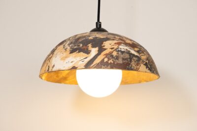 19” Ceramic pendant light, more color light , celling light, handcrafted light, natural light, Wabi Sabi Pendant light, Outdoor light