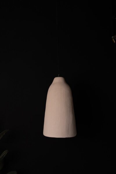 Wabi Sabi Long Handmade Ceramic Pendant Chandelier, Natural Textured Ceramic Lamp, Kitchen Island Chandelier