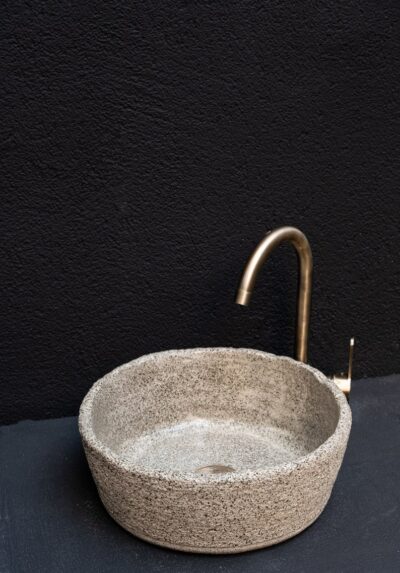 Wabi Sabi Handmade Ceramic Washbasin, Natural Textured Washbasin, Farmhouse Sink