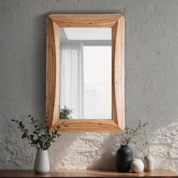 Add a Touch of Style with this Sleek Rectangular Mirror: Ideal for Any Room Decor, Wall Accessory, Housewarming Gift, Christmas Gift