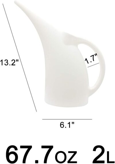 Watering Can - 1/2 Gallon - for Indoor and Outdoor Plant Garden - Image 2