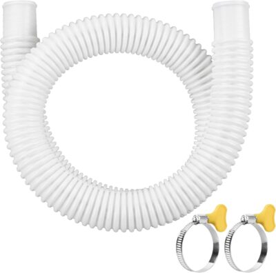 1. 25" Pool Hose 41" with Clamps - Above Ground Pool Pump Replacement