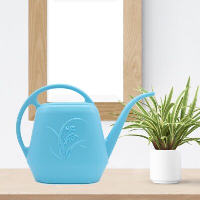 Plant Watering Can - 1/2 Gallon - Sky Blue - Image 4