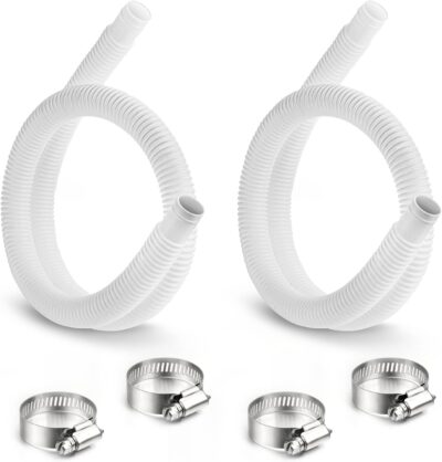 1.25" Pool Pump Hose 2-Pack - 59" Replacement for Intex & Coleman Filter Pumps 607/637