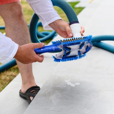 27 FT Pool Vacuum Hose - 1.25" Heavy Duty Flexible Swivel Cuff - Above Ground Pool Cleaner - Image 5