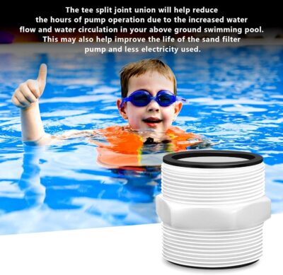 Intex Pool Hose Adapter - Convert Intex Pools to Standard Fittings - Durable & Leak-Proof - Image 5