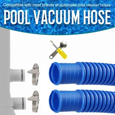 Pool Hoses Replacement 1.25" x 59" for Above Ground Pools - Diameter Pool Pump Hoses for Intexx 607 637 Pump, Pool Filter Hose for 330GPH 530GPH 1000GPH Filter Pumps (Blue 2pcs) - Image 4