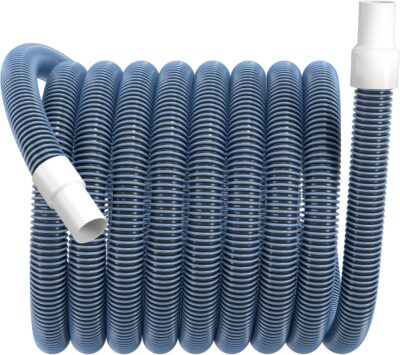 27 FT Pool Vacuum Hose - 1.25" Heavy Duty Flexible Swivel Cuff - Above Ground Pool Cleaner