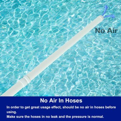 POOLWHALE 1.5" x 8' Pool Vacuum Hose Replacement - Heavy Duty Spa Cleaner Hose - Image 5