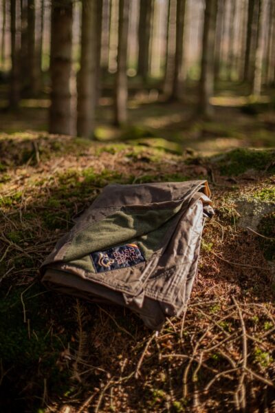 Handmade Oilskin Wool Ground Cloth - Gen 2 Sleeping Pad for Camping & Bushcraft - Image 4