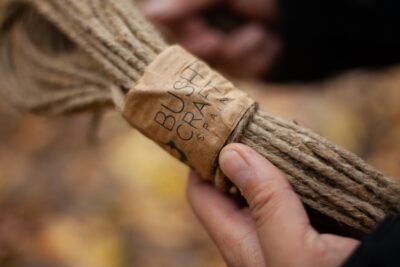 Bushcraft Tarred Rope - 40 meters - Image 2