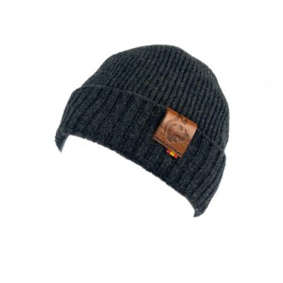 100% Extra-Fine Merino Wool Beanie - Knit by hand in Spain, an artisanal headwear for winter, bushcraft, camping or a special gift for all - Image 2