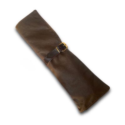 Oilskin Waxed Canvas Chef Knife Roll Pouch for the Kitchen or Barbecue - Image 4