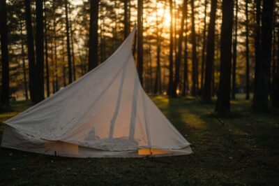 Finnish Loue Tent: a Bushcraft Canvas Tent - Traditional Bushcraft and Camping Tent with Organic Cotton Canvas. Rain-proof and Rot-resistant - Image 2