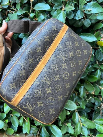 Authentic LOUIS VUITTON Reporter pm Bag Monogram Canvas LV Brown - Crossbody / Shoulder Purse - Vintage Pre owned - lv SP0033 Made in France - Image 2