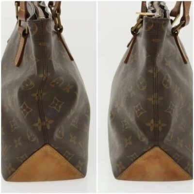 Authentic LOUIS VUITTON Tote Bag Cabas Piano Vintage Monogram Canvas  Brown LV Shoulder handbag Gently Pre 0wned  lv DU0063 Made in France - Image 5