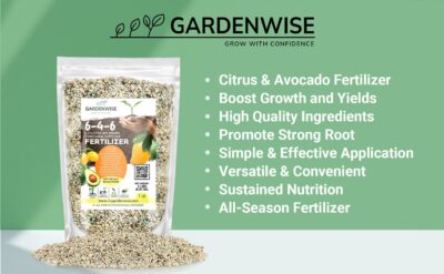 Gardenwise Avocado & Citrus Tree Fertilizer 6-4-6 - Professional Plant Food for Healthy Growth & Fruit - Image 3