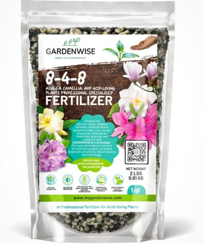 GARDENWISE 8-4-8 Acid Loving Plant Food: Azalea, Camellia, Hydrangea Fertilizer - 4lb - Image 2