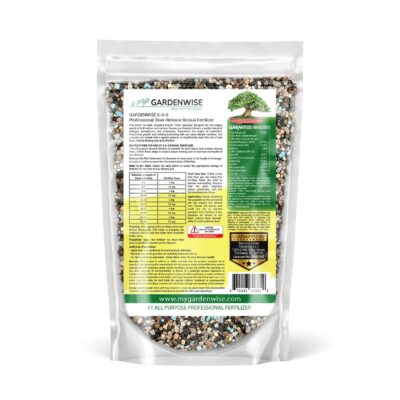 GARDENWISE 6-6-6 Bonsai Fertilizer - Slow Release, All-Purpose Plant Food for Dense Growth - Image 2