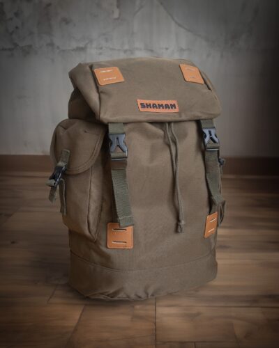 Adventure Backpack - Military green backpack - backpack for explorer - unisex backpack - urban explorer backpack - mountains backpack - Image 3