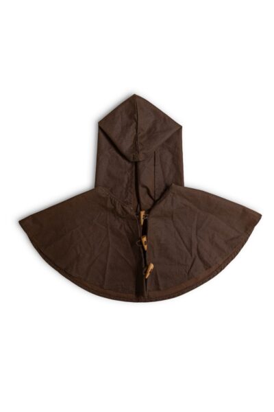 The Oilskin Hood - Perfect Hood for Bushcraft Jackets and Outdoor Activities. A handy companion for rainy weather, hunting, hiking and LARP - Image 2