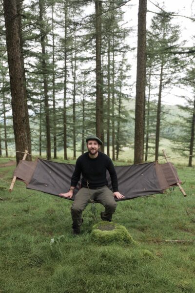 The Kephart Roll by Bushcraft Spain: An all-in-one creation for Bushcrafters & Campers with traditional taste. 100% Cotton/Oilskin Bedroll - Image 5