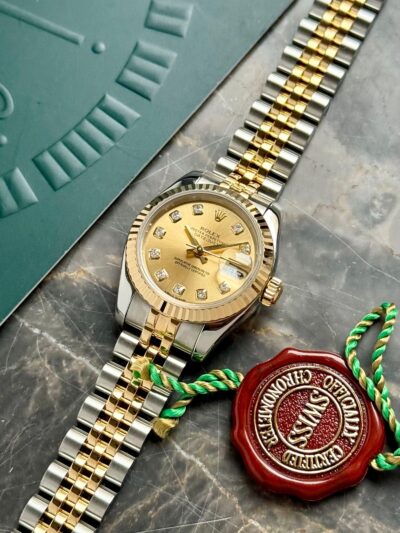 Rolex Lady-Datejust "Diamond" ref. 179173 (2004) - Image 5