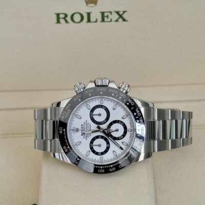 Rolex Daytona 116500LN White Dial ([Year]) Stainless Steel - Pristine Condition - For Sale - Image 4