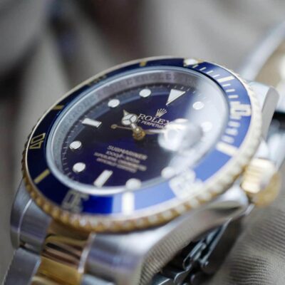 Rolex Submariner 16613T Blue Dial Steel & Gold Watch | Pre-Owned | Excellent Condition - Image 3